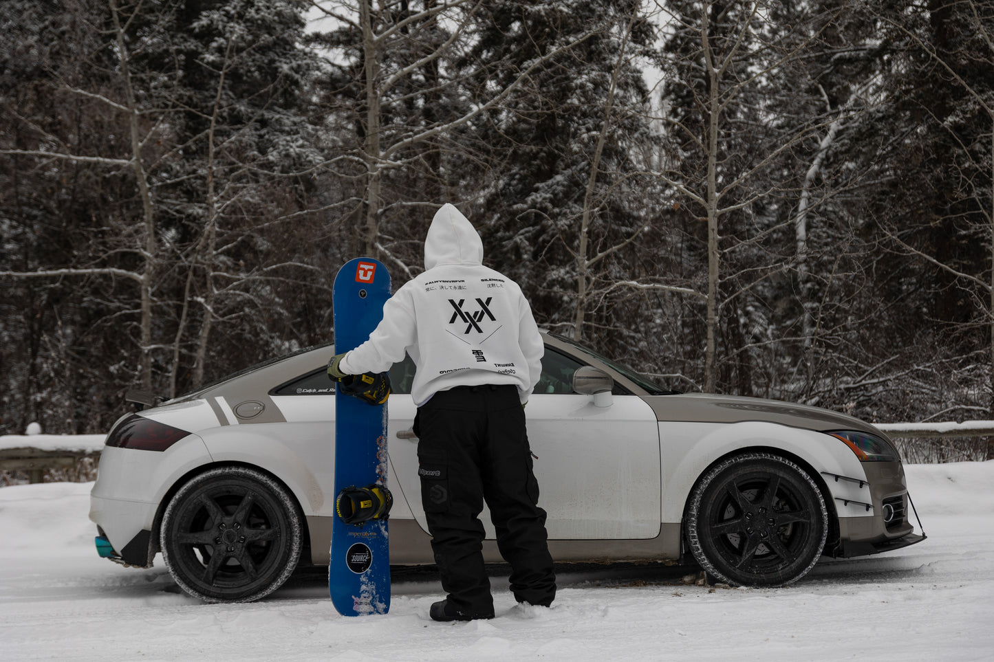 Whiteout INTL Oversize Fleeced Hoodie