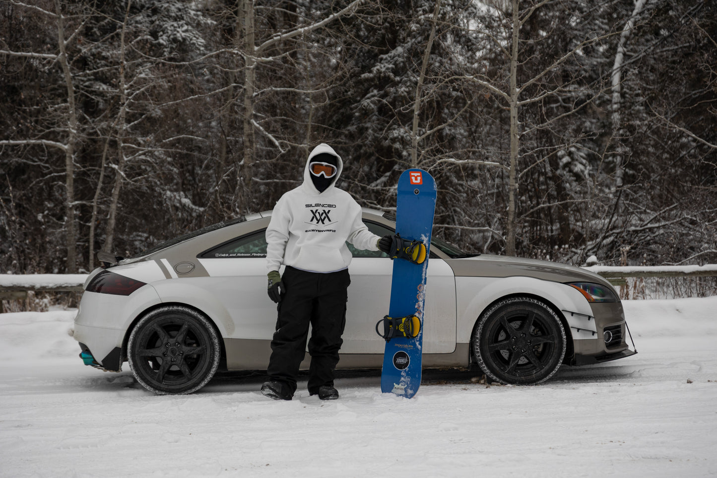 Whiteout INTL Oversize Fleeced Hoodie