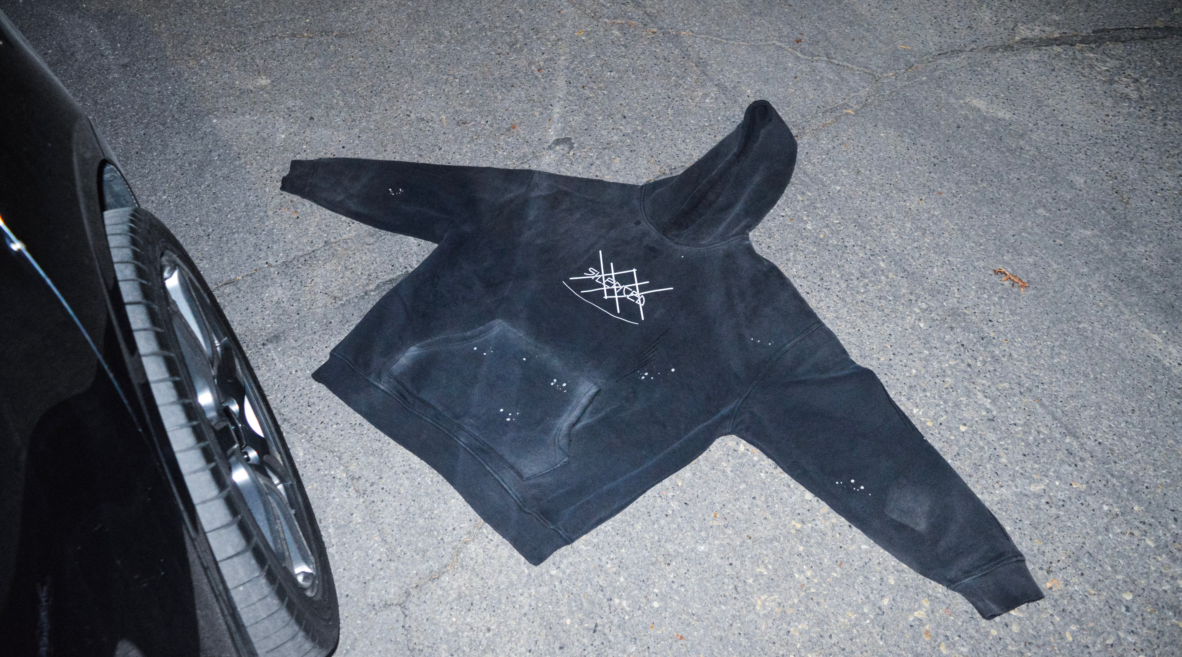#alwysnvrfvr Suzuki Ecstar Vintage Wash Frayed Fleece Hoodie