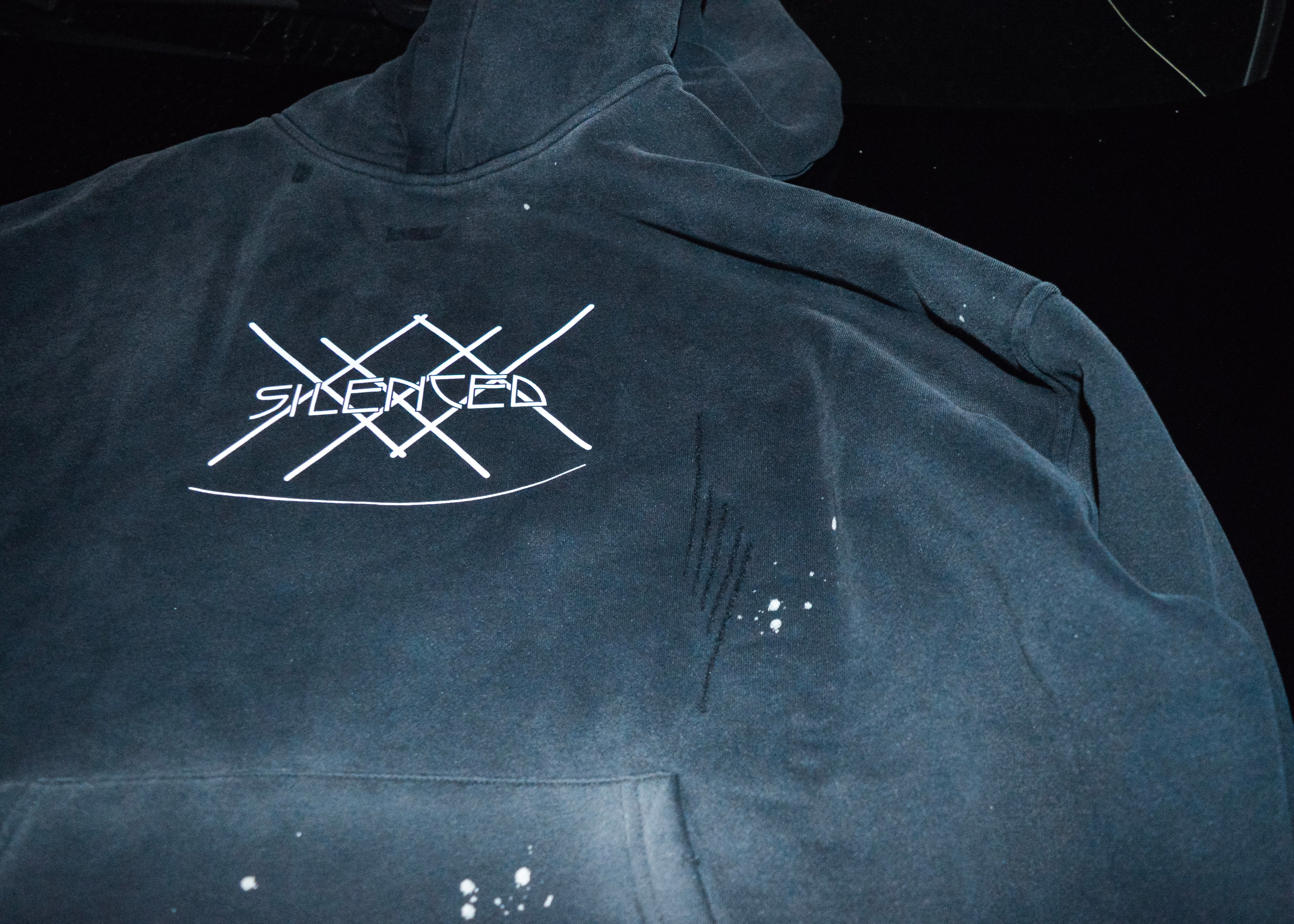 #alwysnvrfvr Suzuki Ecstar Vintage Wash Frayed Fleece Hoodie