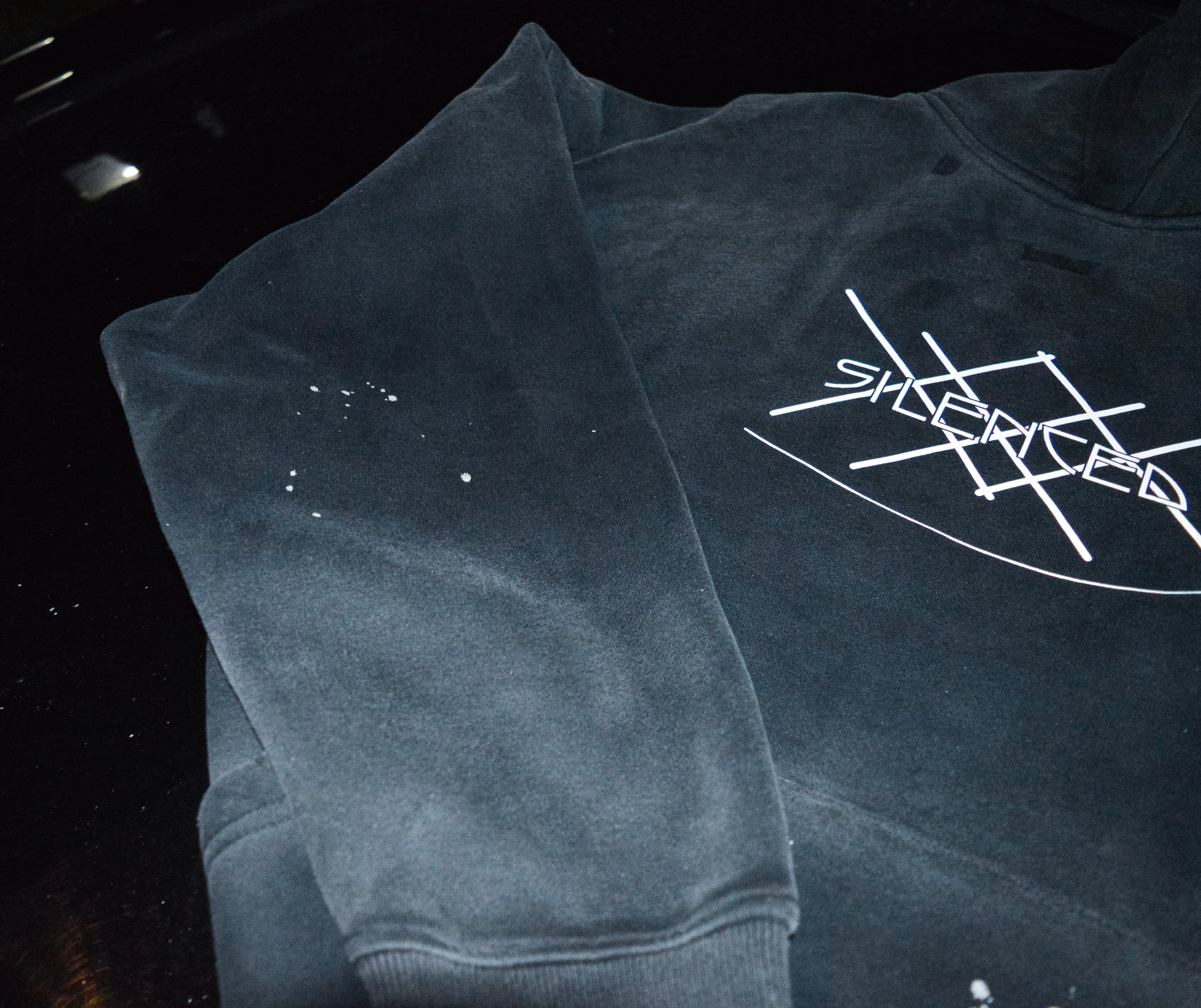 #alwysnvrfvr Suzuki Ecstar Vintage Wash Frayed Fleece Hoodie
